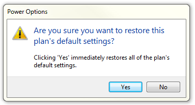 screen shot of dialog box with no close button