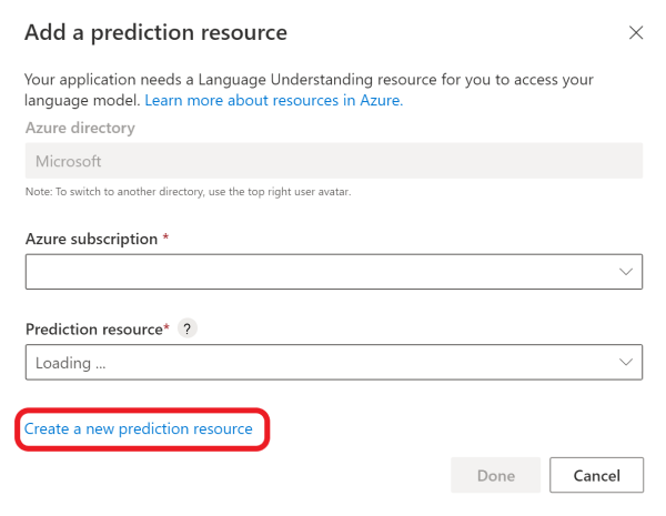 Add Prediction resource from portal-2