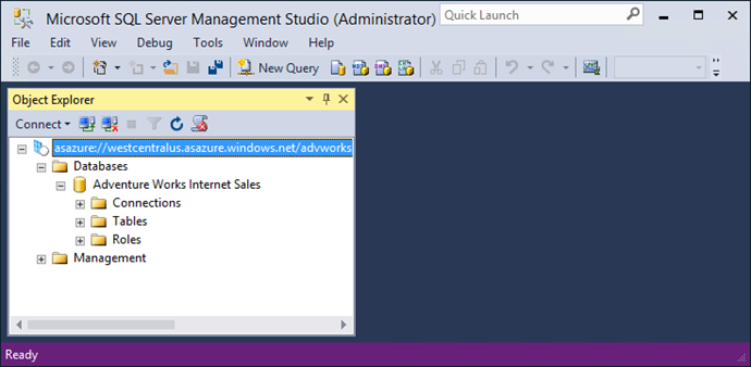 SQL Server Management Studio