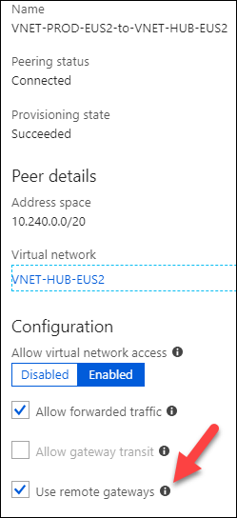 Screenshot that shows configuring a network.