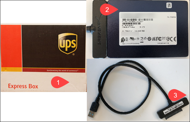 Data Box Disk shipping package