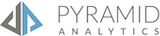 The logo of Pyramid Analytics.
