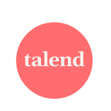 The logo of Talend.