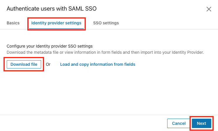 Upload XML file