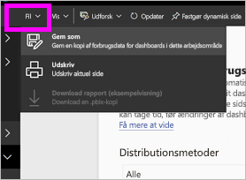 Screenshot showing Save as.