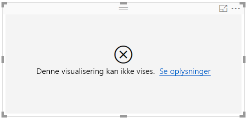 Screenshot showing an R visual error message.