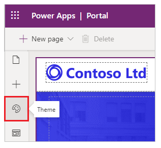Vælg temaikonet Vælg temaikon.