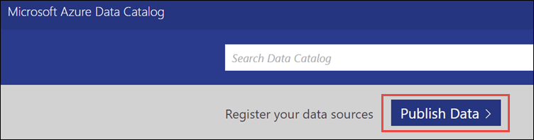 Register a data source Register a data source