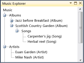 Music_Explorer Generated explorer of DSL