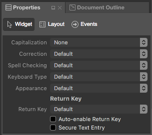 Spell Checking, Capitalization and the default Keyboard Type