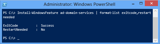 Screenshot of a terminal window that shows how you can create readable results.