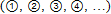 , Unicode-Zahlen in einem Kreis.