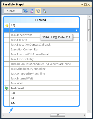PDB_Walkthrough_9B Highlighted thread in threads view