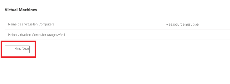 Screenshot des Hinzufügens virtueller Computer.