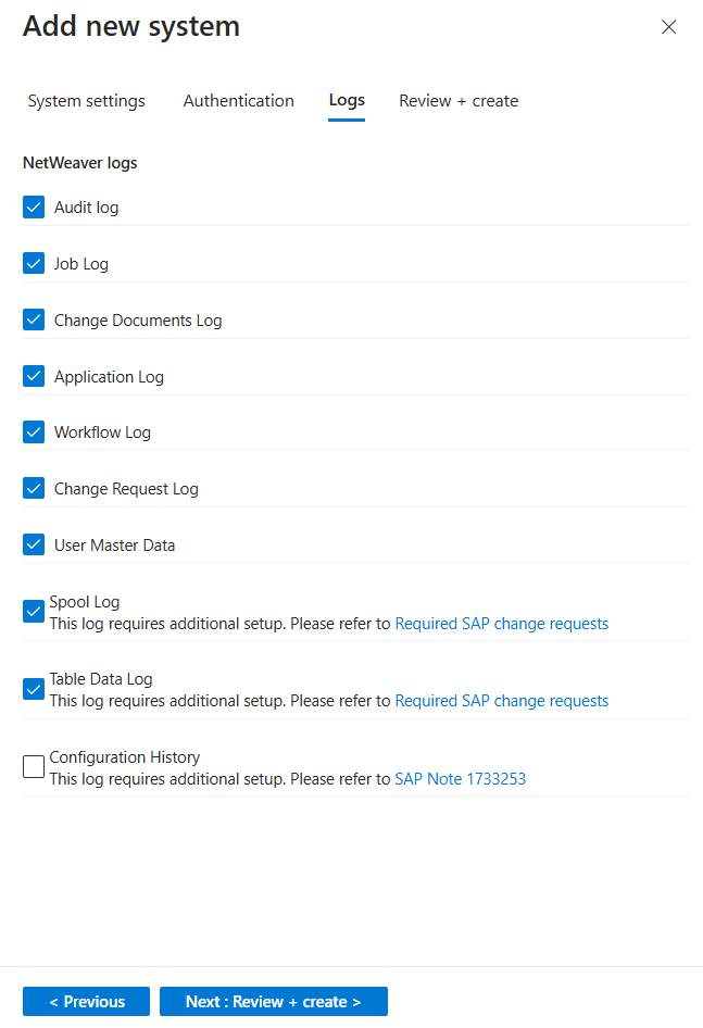 Screenshot der Registerkarte 
