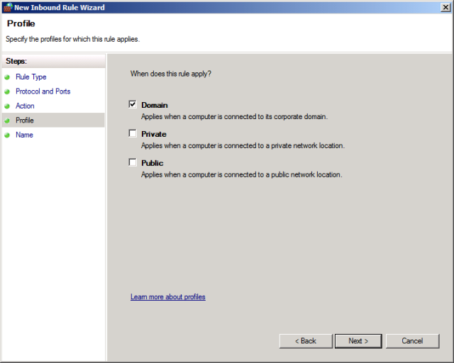 Lassen Sie auf der Profilseite
