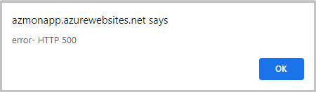 Konvertierung führt zu einem HTTP 500-Fehler