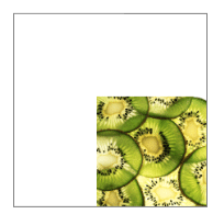 Ein 100 mal 100 ImageDrawing-Objekt, das an Position (75,75) gezeichnet wurde