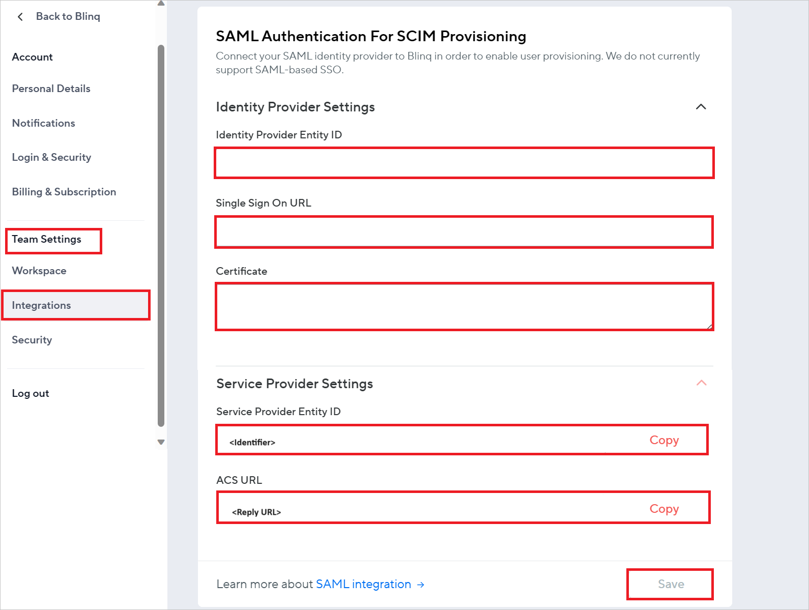 Configuration Screenshot shows the Configuration.