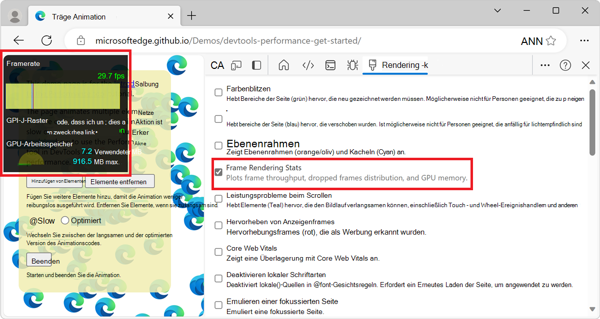 Die FPS-Verbrauchseinheit