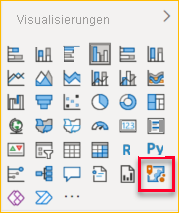 Screenshot: Symbol „ArcGIS-Karten“ im Bereich „Visualisierungen“.