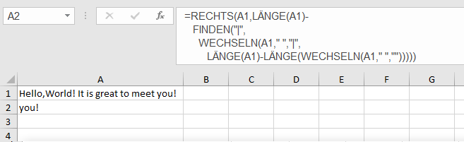 Suche umkehren