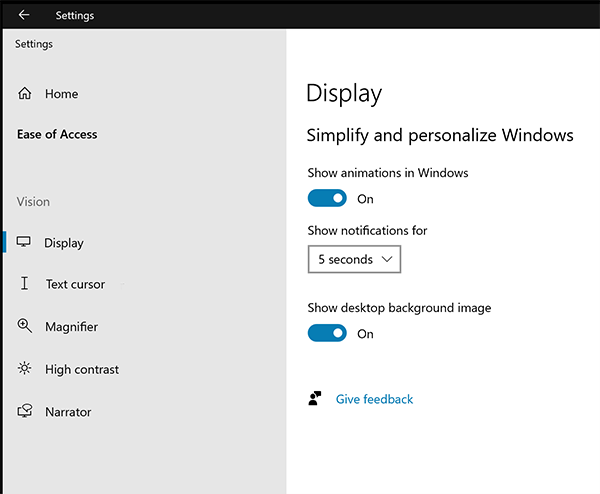Anpassen der Anzeige zum Vereinfachen und Personalisieren von Surface Hub