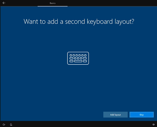 Fügen Sie eine zweite Tastatur hinzu.