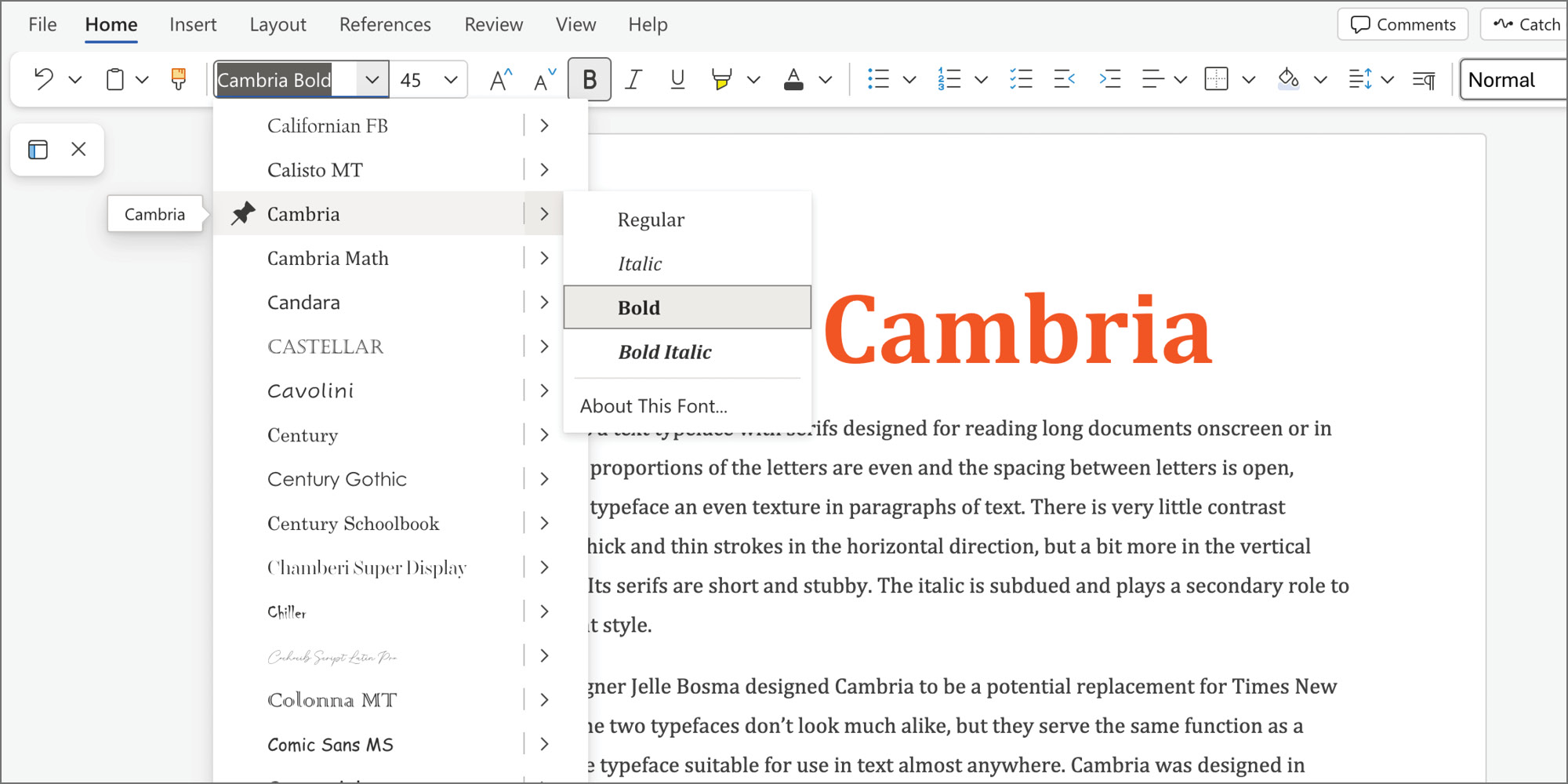 Cambria Poster 5