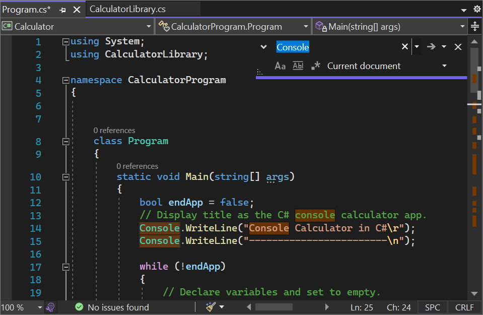 Find And Replace In Visual Studio 2019