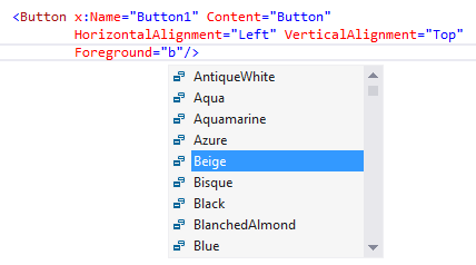 IntelliSense in XAML-Teil 2