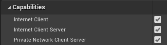 Screenshot der Optionen