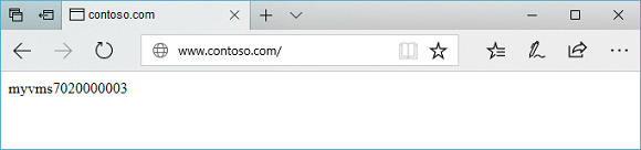 Testen der Contoso-Website im Anwendungsgateway