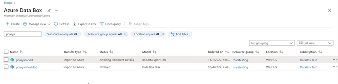 Screenshot zeigt, wie man Versandinformationen überprüft.