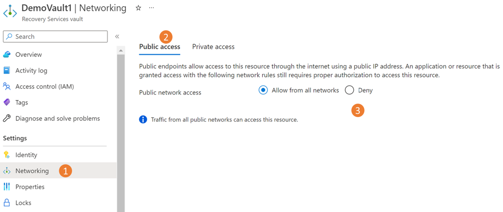 Screenshot: Auswahl der Option „Ablehnen“.