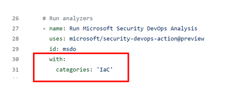Screenshot der Informationen, die der YAML-Datei hinzugefügt werden sollen.