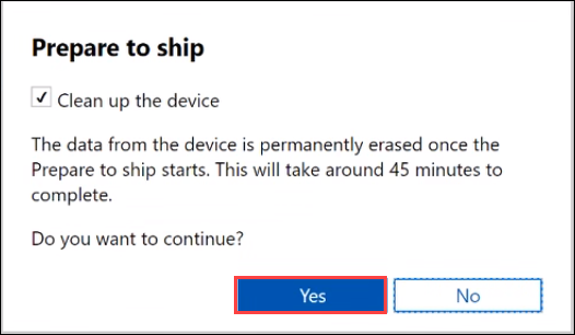 Versandvorbereitung 2