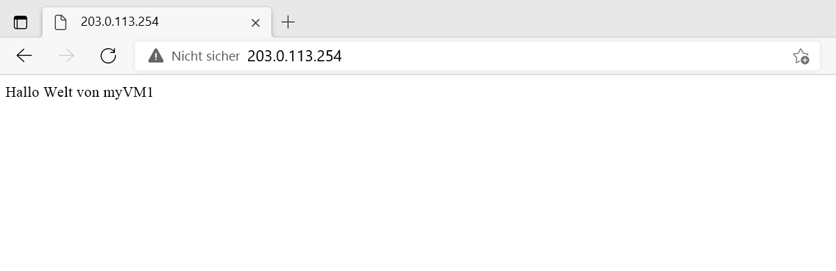 Screenshot des Lastenausgleichstests.