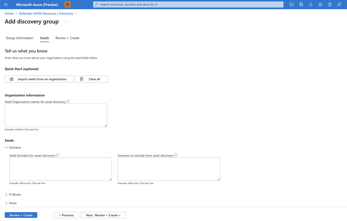 Screenshot des Bereichs 