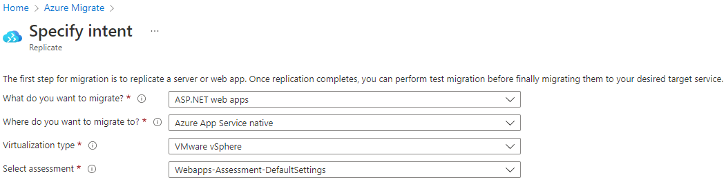 Screenshot: Ausgewählten Absicht