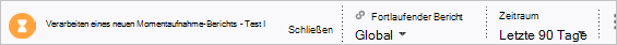 Screenshot einer Menüleiste für die Verarbeitungsprotokolldatei.