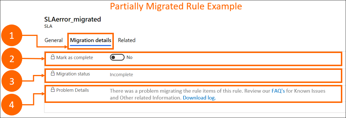 Migrationstool – Schritt 6 – Migrationsstatus.