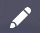 Abbildung des Tintensymbols, das wie ein Stift aussieht.