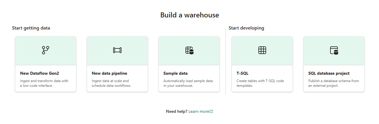 Screenshot der Startseite
