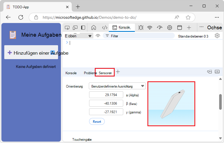 Das Ausrichtungsmodell