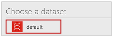 DataSet auswählen