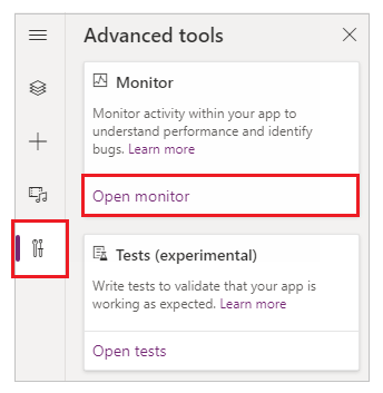 Monitor öffnen