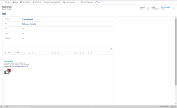 Navigations-zu-E-Mail-Erfahrung