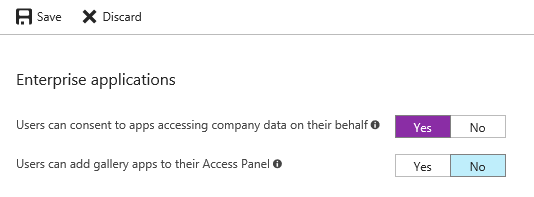 Screenshot des Azure-Portals.
