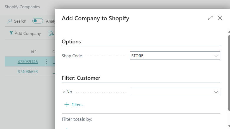 Shopify Unternehmen
